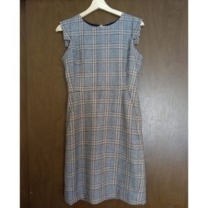 J. Crew dress plaid wool size 4P